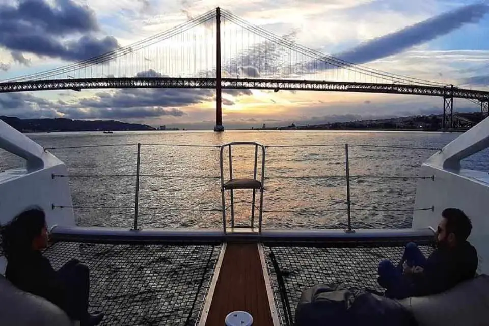 Luxurious Catamaran Lisbon