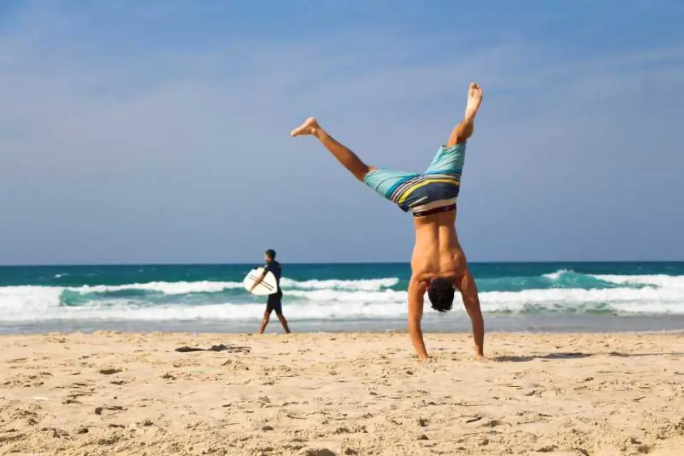 surfing and beach sports
