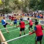 Human Foosball Team Building Activity