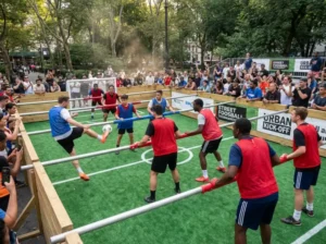 Human Foosball Team Building Activity