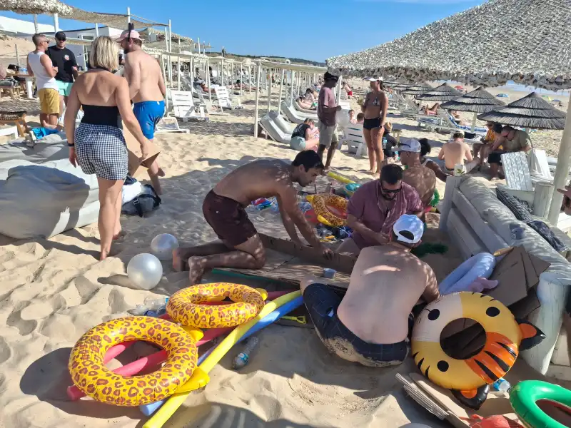 Paper Raft Making Challenge Lisbon