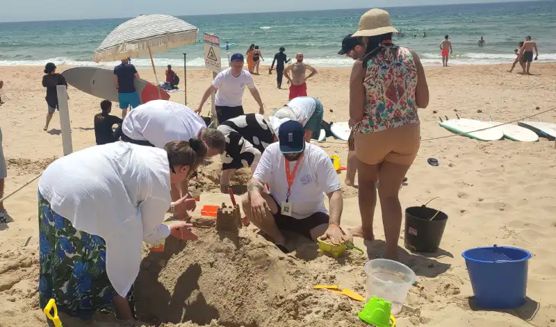 Sand Sculpting Challenge Lisbon