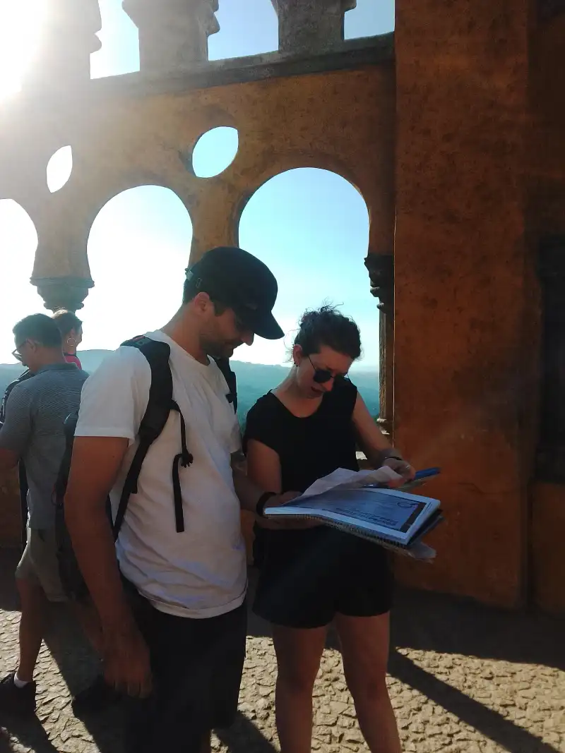Treasure Hunt The Palace Of Pena Adventure!