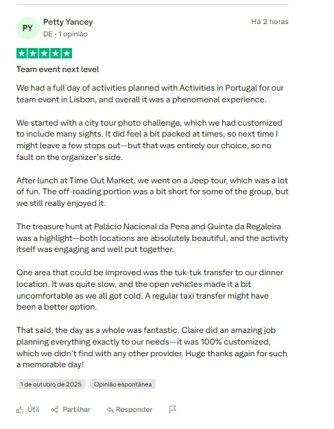 pink monkey corporate events previous reviews
